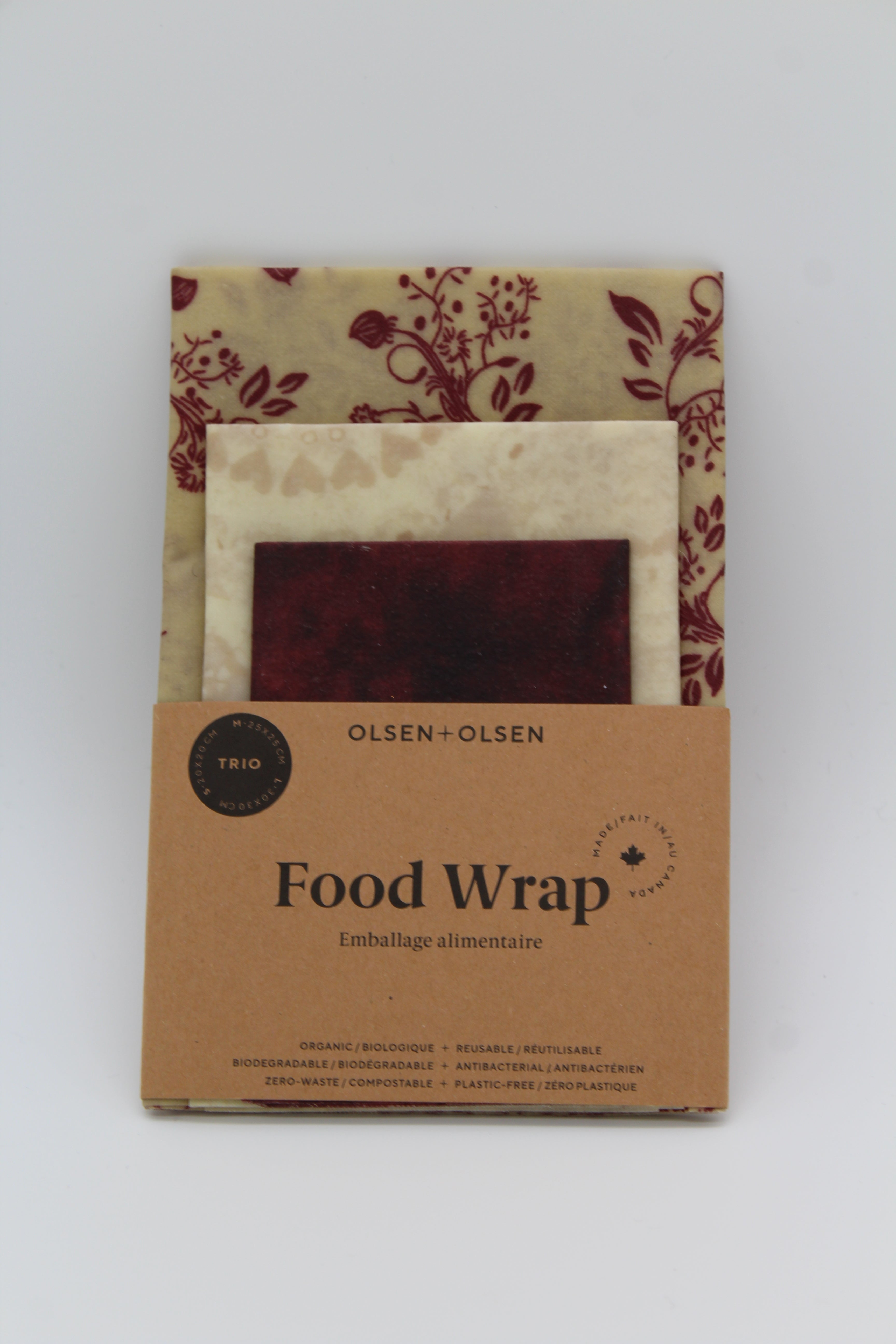 Red Mixed Food Wrap
