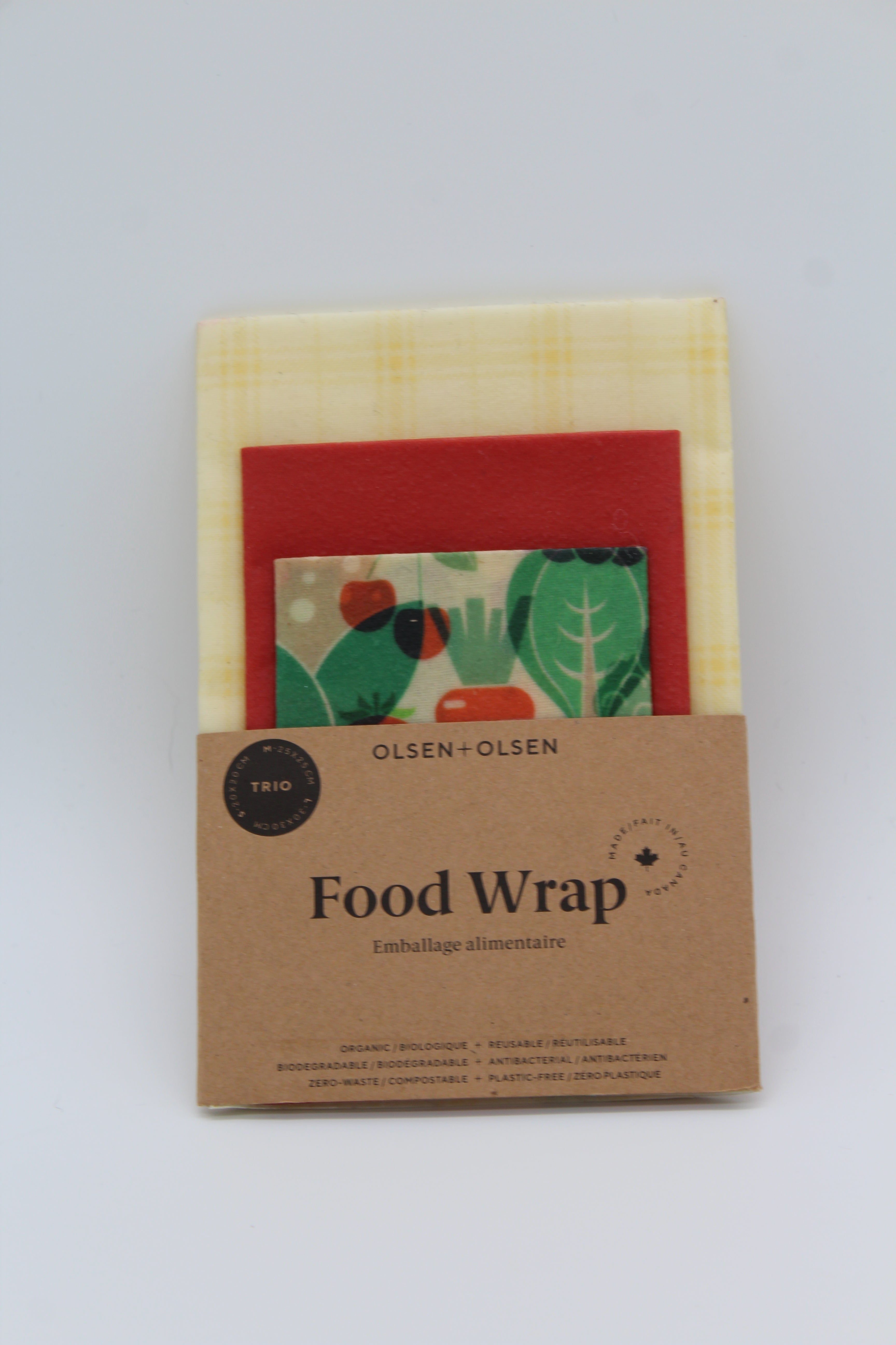 Red Mixed Food Wrap